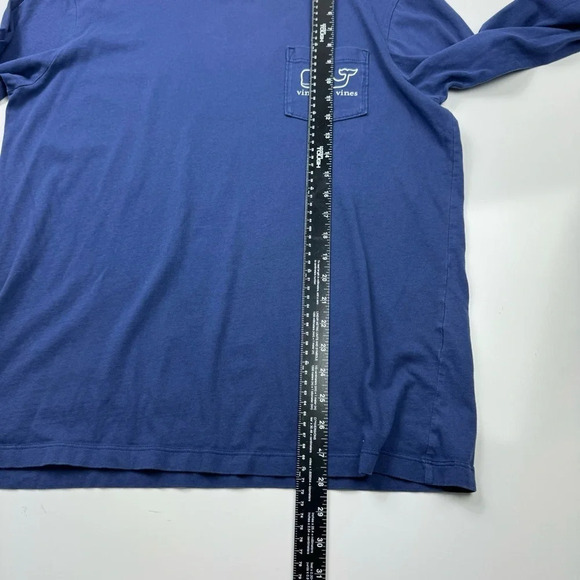 Vineyard Vines Happy Holidays Long Sleeve T-Shirt‎ Size Medium - Picture 7 of 9